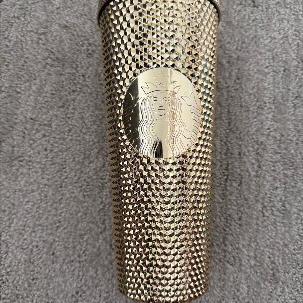 Starbucks Metallic Gold Tumbler